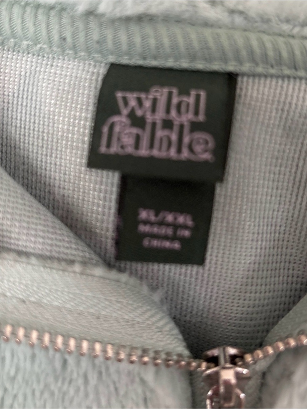 Wild Fable Cozy Plush Zip Hoodie ~ Size XL/XXL - Picture 4 of 6